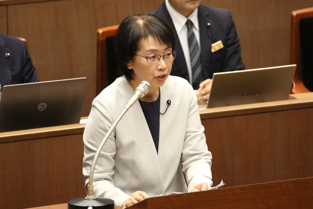 伊藤はつみ県議が一般質問